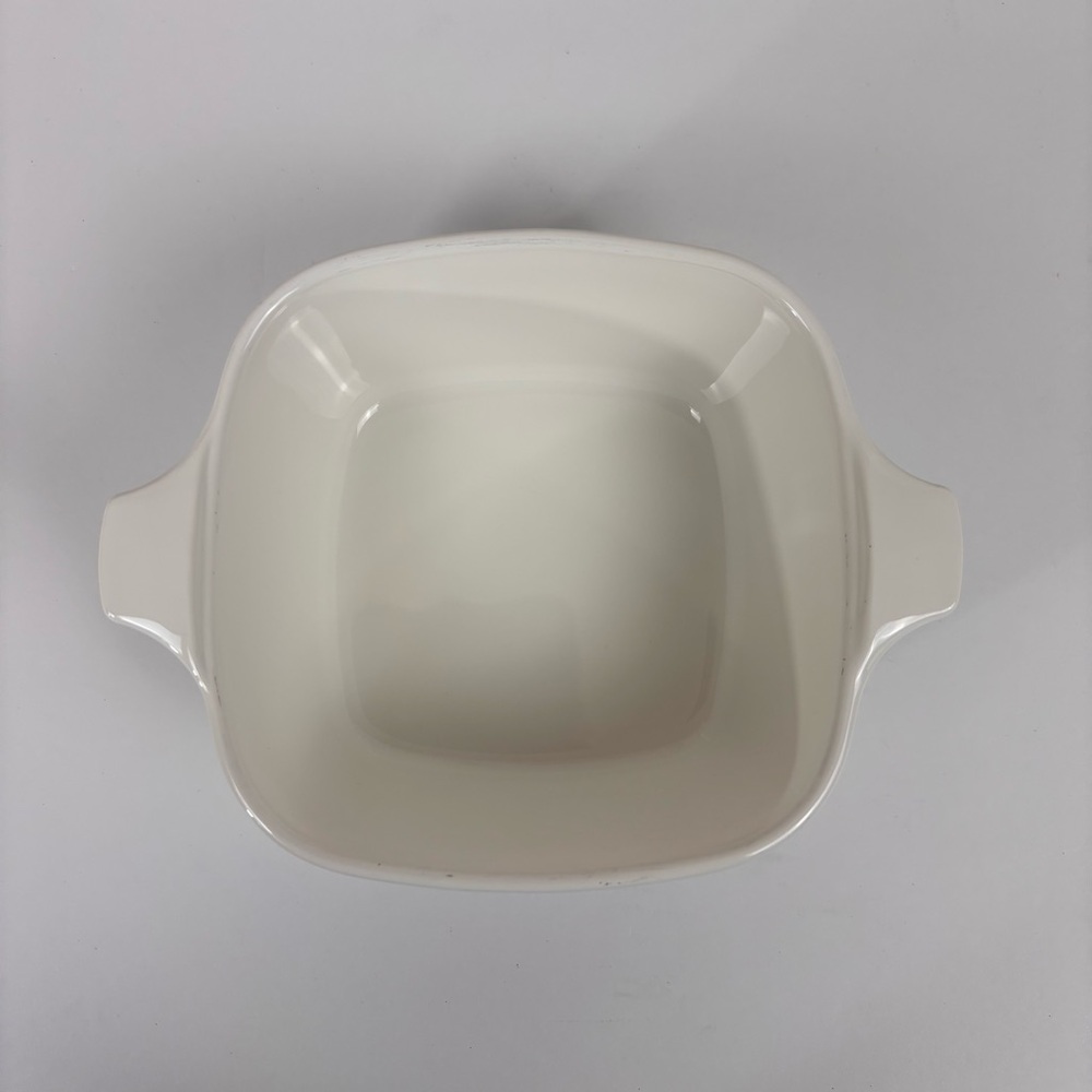 Vintage 2-Piece Corningware Petite Casserole Dish Blue Cornflower White 2-3/4 C - Picture 6 of 8